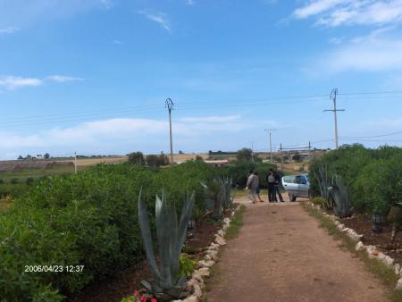l'entrer de Paintball Morocco